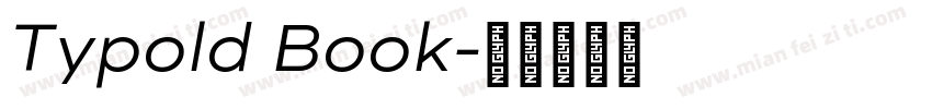 Typold Book字体转换